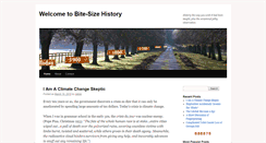 Desktop Screenshot of bitesizehistory.net